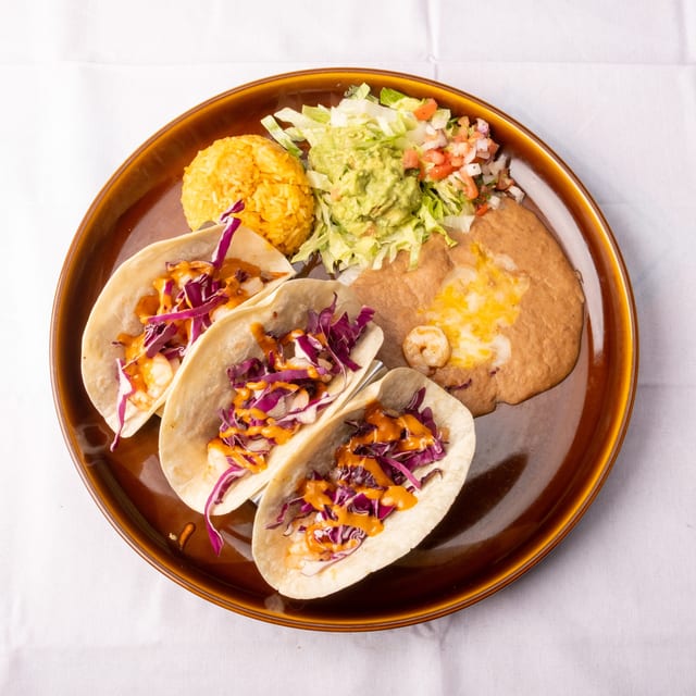 Shrimp Tacos.