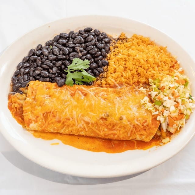 Burrito de Calabacita (Zucchini Burrito).