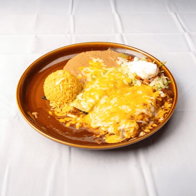 Enchiladas Durango.