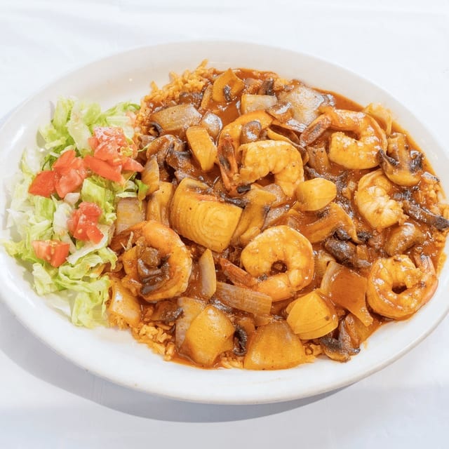 Arroz con Camarón (Rice with Shrimp).