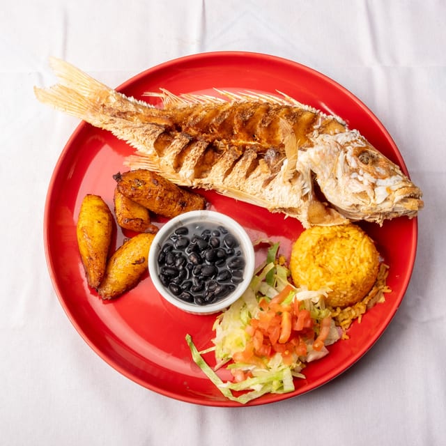Fried Red Snapper.